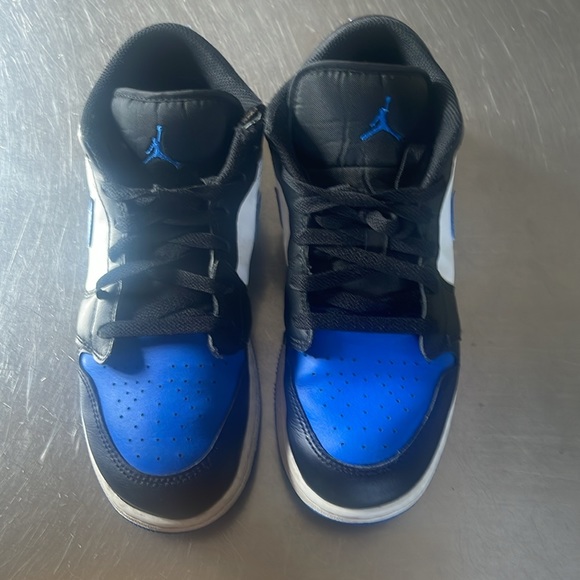 Air Jordan Low White/Royal Blue/Black - Picture 3 of 16